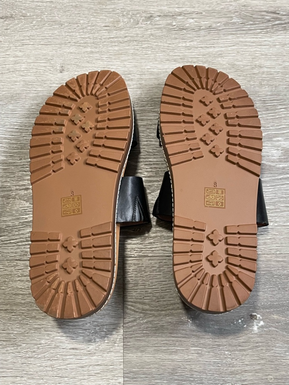 Madewell Charley Double-Strap Slide Sandals Size 8 - Picture 4 of 4